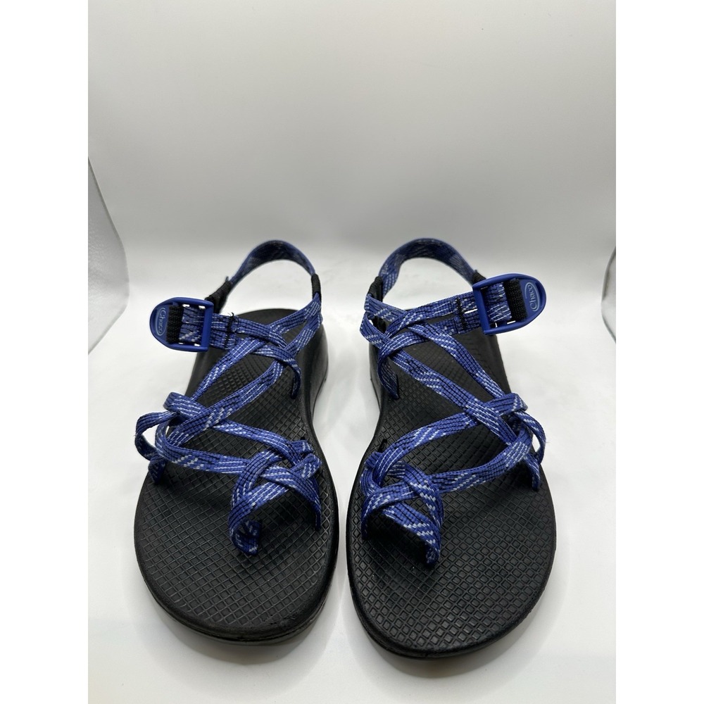 Chaco Cloud Blue And White Sandals‎ Women's 7